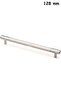 128 mm Hitit Pipe Length Handle Furniture Cabinet Door Drawer Handle Matte Chrome