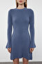 Indigo Mini Triko A-Line Formda Elbise TWOAW25EL00030 - 3