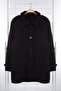 Black Men's Regular Fit Winter Wool Blend Winter Cashmere Coat Tmnaw25Kb00002 - 7