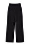 Black High Waist Wide Leg Striped Woven Pants Twoss22Pl0100 - 7