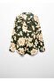 Floral Pattern Cotton Shirt - 3