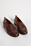 Br 04037 Real Leather Women's Loafer Tan - 5