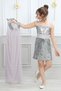 Girl's Evening Dress Sequin Embroidered Ball Gown Night Wedding Graduation Dress Outfit - 3