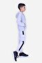 Flat Kangaroo Pocket Hoodie Cargo Pocket Boys Top-Top Set - 4
