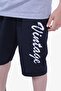 95 Vintage Text Detailed Boy's Summer Set - 5