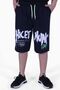3-Piece Hicet Hunk-Strong 95-Iba Printed Boy's Double Pocket Navy Blue-Anthracite Capri - 3