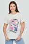 Ecru Front Printed Basic - 3