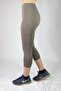 Brown Combed Cotton Daily 2-Piece Leggings / Gray - 2