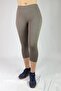 Brown Combed Cotton Daily 2-Piece Leggings / Gray