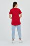 Blood Red Double Sleeve Cotton Basic - 5