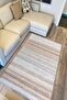 Cotton Series Multy Tones Marble Look Antique Patterned Decorative Woven Base Rug - 3