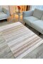 Cotton Series Multy Tones Marble Look Antique Patterned Decorative Woven Base Rug - 2