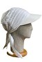 Tie-up Safari Women's Hat Scarf Hat Beach Hat Brimmed Bandana Hat