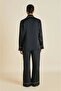 Milena Premium Italian Made Long sleeve Silk Satin Women's Pajama Set - 3