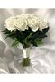BRIDE'S HAND FLOWER WHITE TULIP PEONY MAGNOLIA ORNAMENT AND GALA FLOWER - 3