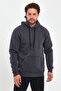 Men's Oversize Hooded Hoodie Sweatshirt - 3 Thread Kangaroo Pocket - 7