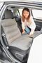 Beige Color Breathable Car Seat Back Cushion Lumbar Support Sitting Cushion Orthopedic Cushion - 5
