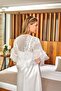 Women's Sequin Satin Dressing Gown 24614 - 4