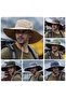 Ultra Wide Wiped Full Sun Protection Professional Camping Cap Outdoor Hat - 3