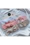 6-Piece Combination (Boxed) Handmade Baby Girl Bow Bandana & Ballerina Socks
