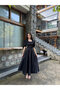Black Satin Dream Dress