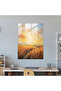 Beer Glass Print Art - Beer, Impressionist Painting, Glass Print, Sunset - 2