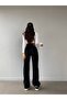 Black Palazzo Jeans Women's Jeans - 4