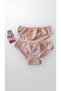 Girl's Cotton Underwear Swan Patterned 2-Piece Pink Slip - Panties - 2