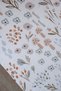 Minimalist Floral Baby Duvet Cover Set with Sheets (100x150 - 35x45 - 60x120) - Woodland Floral - 6