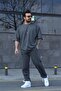 Men's Casual Short Sleeve T-Shirt Pajama Set - 3