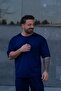 Men's Oversize Cotton Breathable T-Shirt - 2