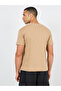 Hashtag Minimal Printed Neck Interlock Regular Fit T-shirt - 4
