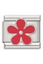 Italian Stainless Steel 9mm Flower Charm