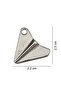 Paper Airplane Model Necklace - Silver Color Classic with Chain - 3