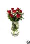 Delizli Handcrafted 26 cm - Handcrafted Vase Glass Ps26
