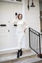 Women's Dress Hijab Clothing Turtleneck and Slim Fit Knitwear Pencil Dress - 4