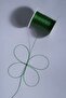 0.6 mm 50 Meters Polyester Rosary Cord Green Color Polyester Cord - 6