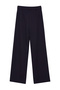 Lacivert Yüksek Bel Wide Leg/Geniş Paça Çizgili Dokuma Pantolon TWOSS22PL0100 - 8