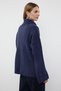 Navy Blue Wide Fit Soft Textured Knitwear Sweater Twoaw23Kz0054 - 5