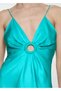 Strapless satin dress - 8