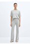 Cotton-Linen Blended Knitwear T-Shirt - 2