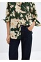 Floral Pattern Cotton Shirt - 8