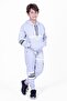 3-Piece 96-x-straight, Kangaroo Pocket Top and Bottom Tracksuit Set for Boys - 3