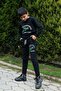 Ya-ko Kids Dinosaur Printed Boys' Bottom-Top Tracksuit Set - 3