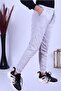 2 Thread, Pocket, Elastic Waist, Plain Girls' Sweatpants - 3