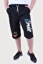BOY'S SMILING EMOJİ PRINT DETAILED CAPRY-SHORTS - 3