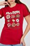 Blood Red Double Sleeve Cotton Basic - 2