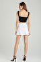 White Pleated Tennis Skirt - 3