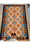 Cotton Series Mustard Tones Border Patterned Decorative Woven Base Rug - 4