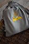 Natural Cotton Lemon Truck Embroidered Unisex Multipurpose Bag - 3